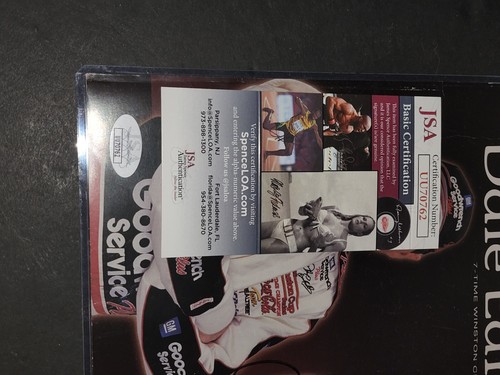 Dale Earnhardt Autographed 8x10 7-Time WINSTON CUP Champion GOODWRENCH JSA COA - Picture 4 of 5