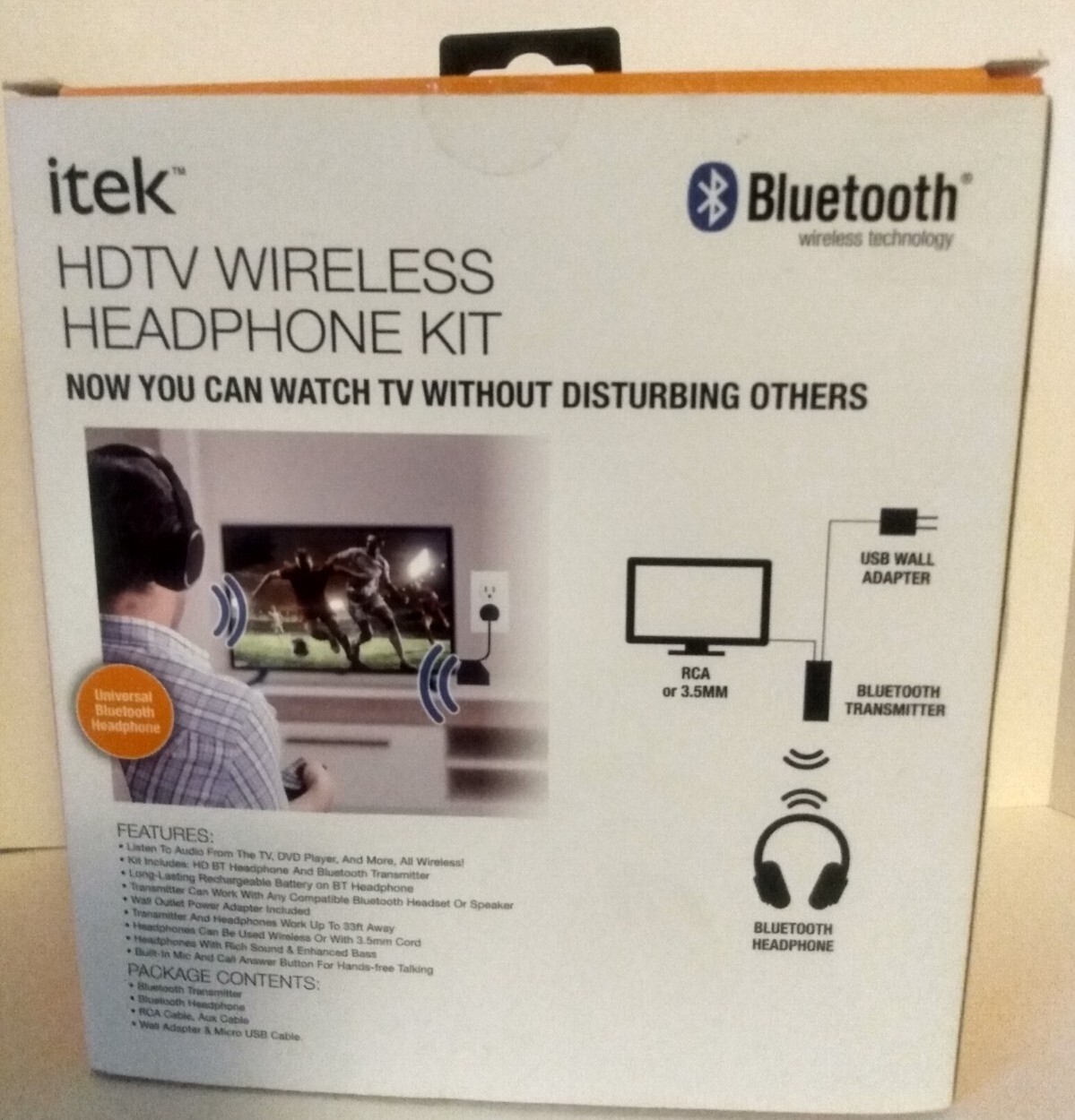 Itek HDTV Wireless Headphone Kit eBay