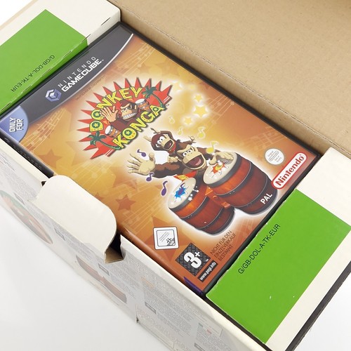 Juego Nintendo Gamecube: Donkey Konga Pak - Juego + DK Bongos Contr. EMBALAJE ORIGINAL - Imagen 8 de 10