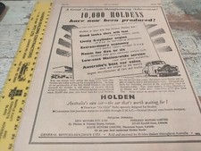 Mar 1950 HOLDEN FX Sales Advert 