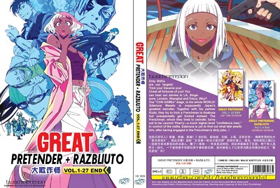 ANIME DVD~ENGLISH DUBBED~Great Pretender+Razbliuto(1-27End)All region+FREE  GIFT