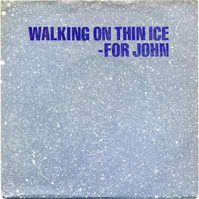 Yoko Ono Walking On Thin Ice Vinyl Single 7inch Geffen Records