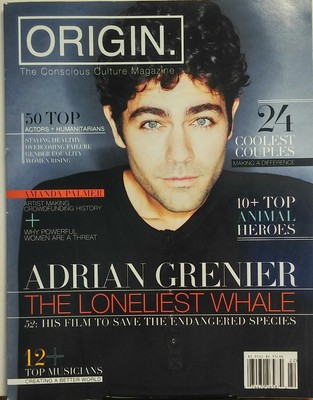 Origin Issue 22 Adrian Grenier The Loneliest Whale Top Muscians FREE SHIPPING sb