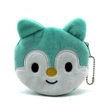 Plush Blue Cartoon Squirrel Coin Purse For Women, Men or Kids