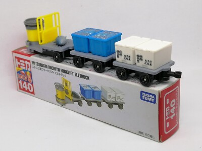 TOMICA 140 Mitsubishi Nichiyu Forklift Eletruck TOMY Fish