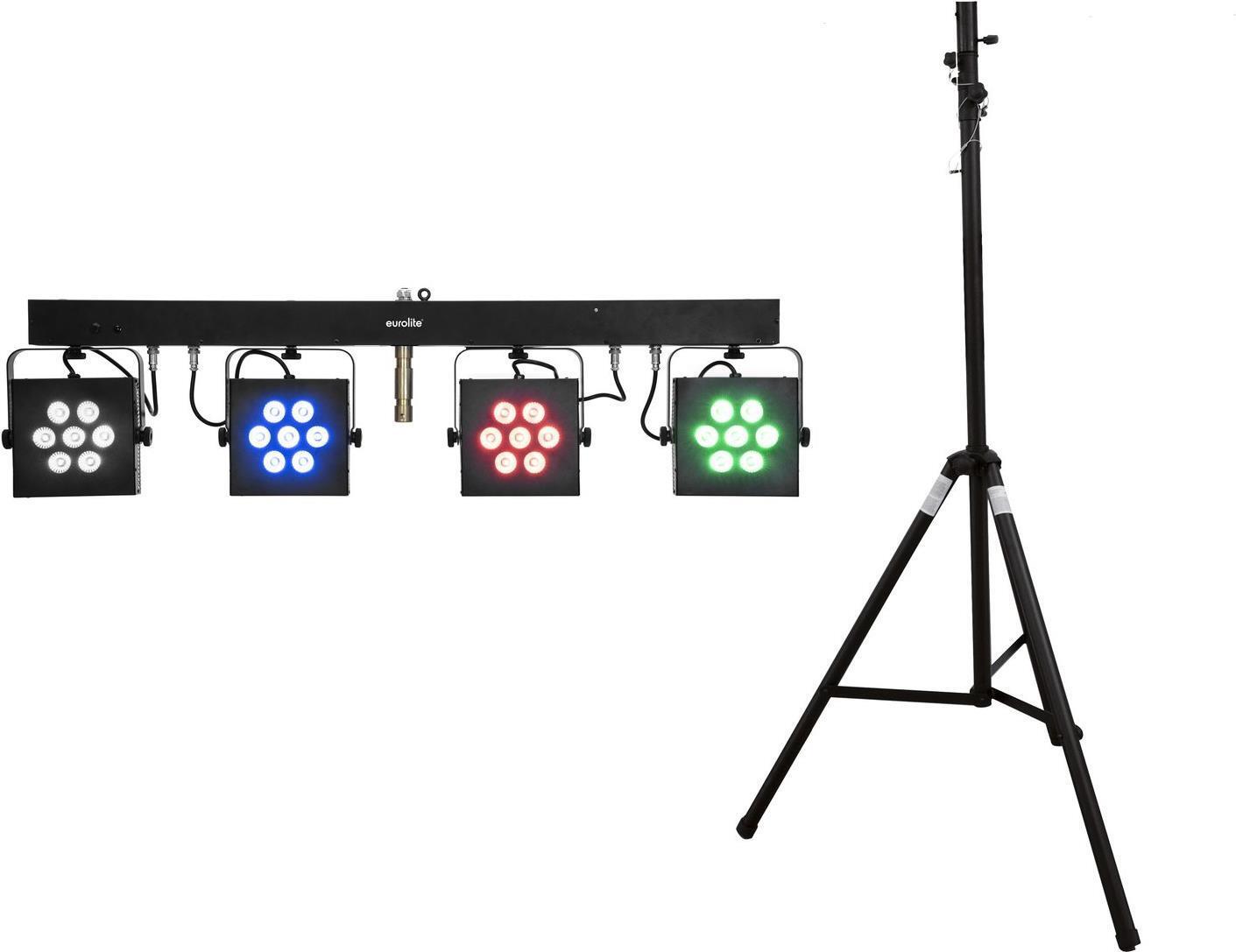 EUROLITE Set LED KLS-3002 + STV-40S-WOT Stahlstativ (20000719)