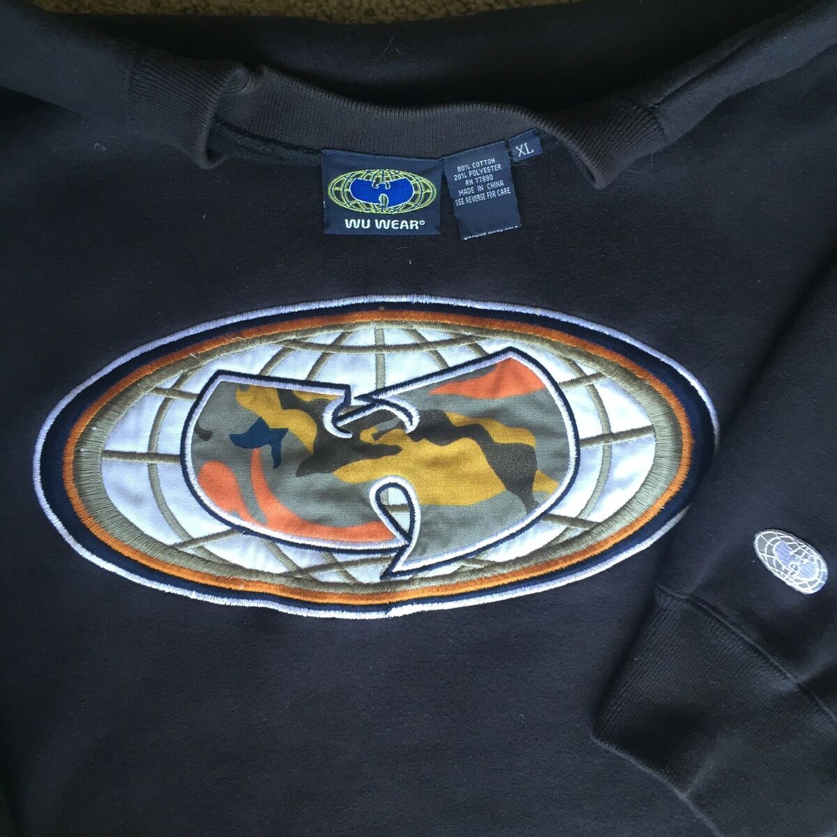 Vintage 90s Wu Wear Crew Neck Sweatshirt XL WU TANG CLAN HIP Vintage 90s Wu Wear Crew Neck Sweatshirt XL WU TANG CLAN HIP