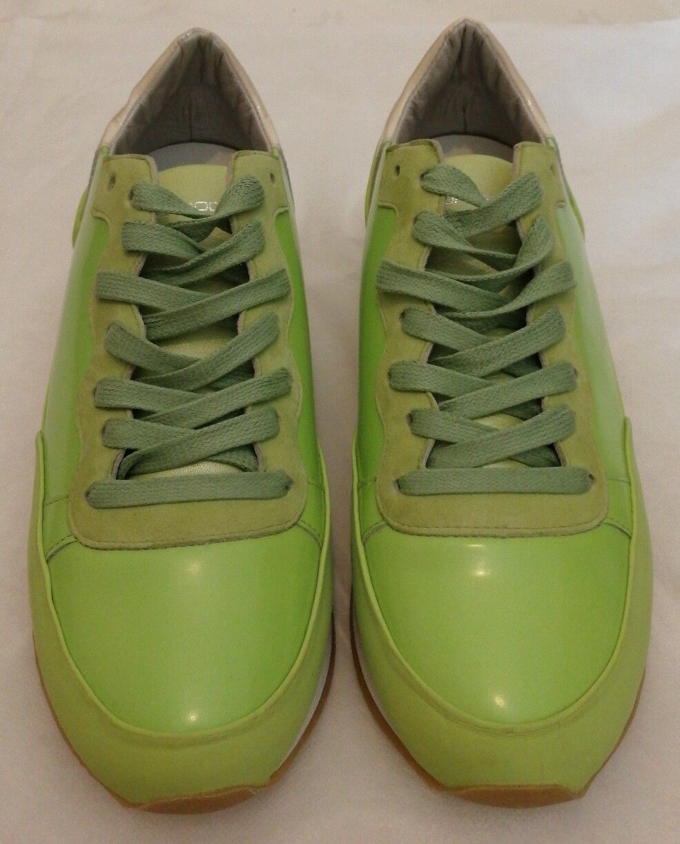 Philippe Philippe Philippe Model Paradis Lace-up Sneakers Trainers Lime green Size uk 5 eu 38 c182bf Philippe Philippe Philippe Model Paradis Lace-up Sneakers Trainers Lime green Size uk 5 eu 38 c182bf