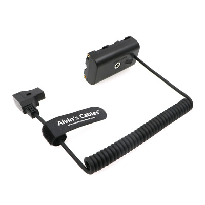Stromkabel für Sony NP F970 Atomos Ninja V NP F550 Dummy Batterie zu DTap Upgrad
