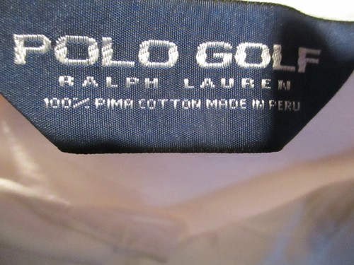 POLO GOLF Ralph Lauren Country Club Logo Mens Large Pink Shirt - Picture 3 of 3