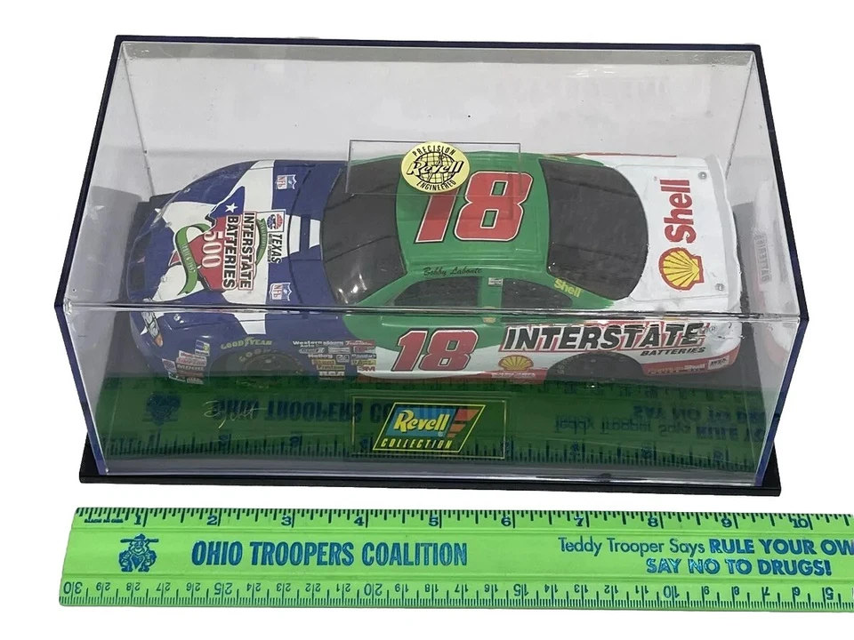 Revell Bobby Labonte #18 Diecast Model Interstate Batteries Texas Motor Speedway - Image 3 of 4