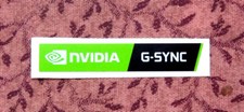 Nvidia G-Sync Sticker 9 x 50mm 2020 Version OEM