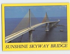 Postcard Sunshine Skyway Bridge Florida USA