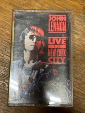 John Lennon Live in New York City..1986 play tested cassette..4XV12451