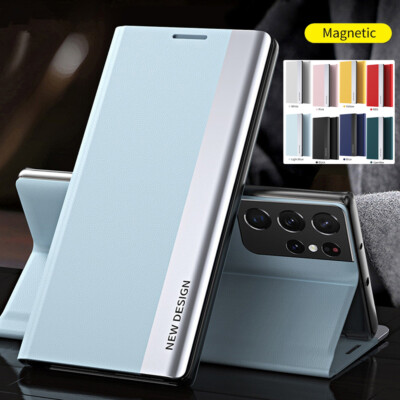 Handy Hülle für Samsung Galaxy A54 A53 A52 A14 A34 A33 Magnet Tasche Schutz Etui