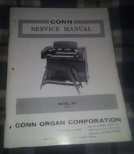 Conn Organ Service Manual Model 351 Type 1