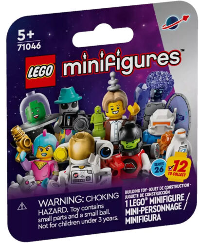 LEGO 71046 Series 26 SPACE Collectible Minifigures- Retro Space Heroine (SEALED) - Picture 2 of 2