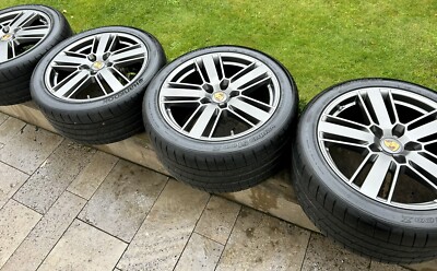 PORSCHE PANAMERA 971 G2 DESIGN 2 PLATINUM Edition 9,5+11,5x20 FELGEN Wheel Set