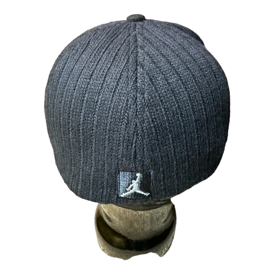 Vintage Jordan Double Jordan Size M/L Black Wool Blend Haddad Apparel