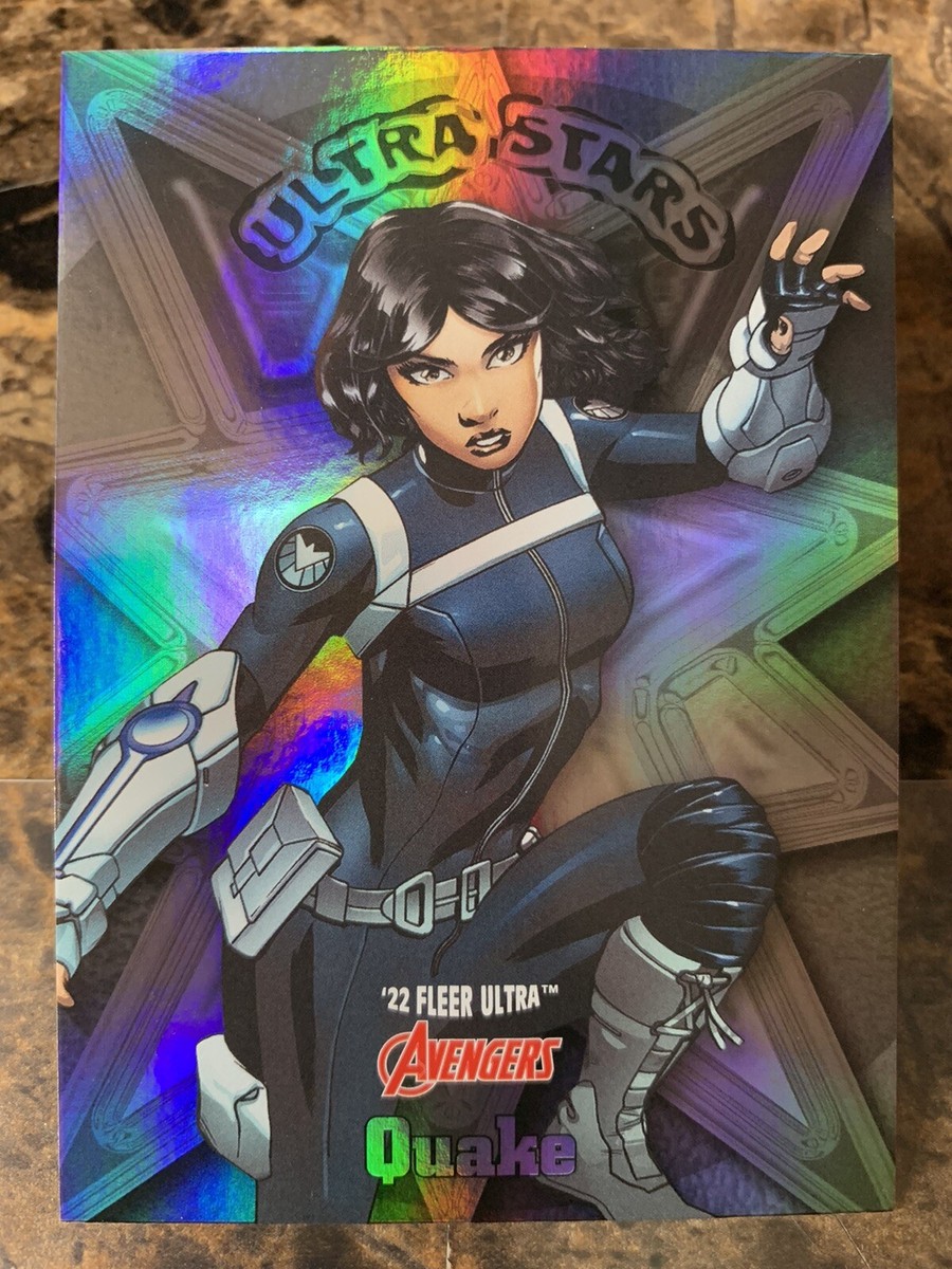 2022 Fleer Ultra Avengers Ultra Stars Quake US30 | eBay