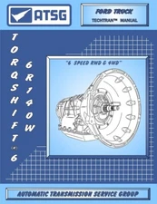 ATSG 6R140W Rebuild Manual 6R140 Torqshift 6 Transmission Overhaul Service Book