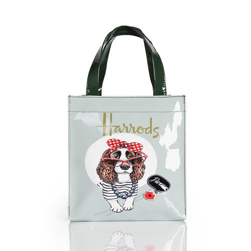 Wasserdichte Damen-Schultertasche PVC Shopping Aufbewahrung Harrods London HEISS - Bild 14 von 76