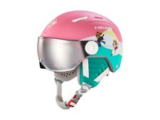 HEAD CASCO SCI CON VISIERA JUNIOR  328163  MAJA VISOR JR PAW