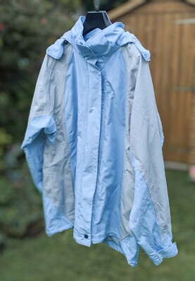 Regatta X-ERT Performance IsoTex 8000 UK 12 EUR 38 sky blue weatherproof  jacket UK