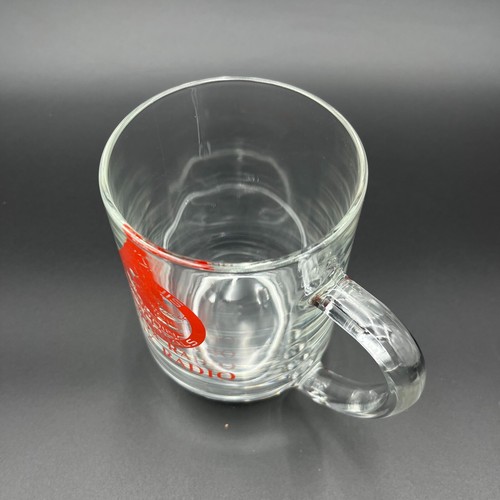 KMOX Radio St. Louis Cardinals Glass Beer Mug 1970s Vintage 5 Inch - Picture 6 of 11
