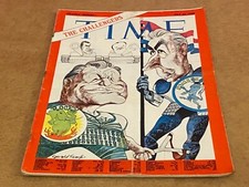 T163 TIME MAGAZINE ATLANTIC EDITION 26/7/1966 NELSON ROCKEFELLER EUGINE MCCARTHY