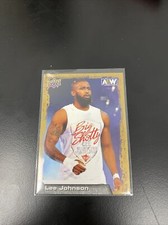 Lee Johnson Gold 2022 Upper Deck AEW Card # 75