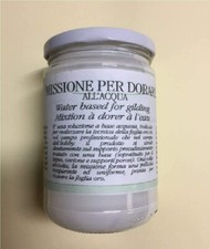COLLA MISSIONE A BASE ACQUA PER DORATURA,FOGLIE D'ORO - da 1LT