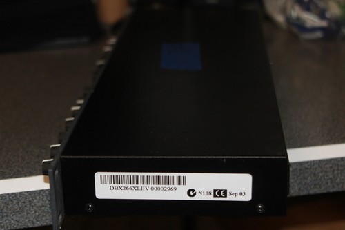 DBX 266XL Stereo or Dual Mono Compressor Limiter Expander Gate Sidechain 1 of 2 - Picture 7 of 15