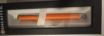 NIB Sheaffer Stylus Ballpoint Pen - Matte Orange - 9831-2 E2983150