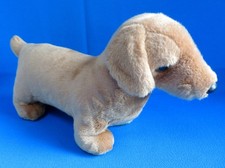 DACHSHUND SAUSAGE 13" WEENIE PUPPY DOG soft toy TY BEANIE BUDDY VINTAGE 1999