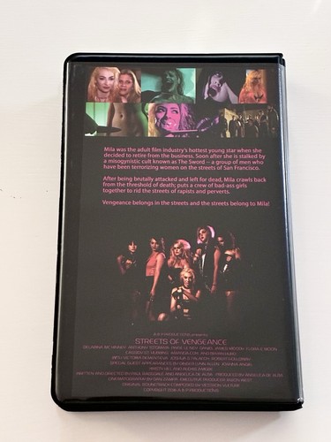 Streets Of Vengeance VHS Indie Thriller Female Revenge Rare! - Bild 2 von 2
