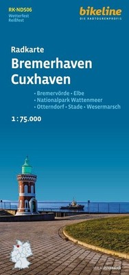 Radkarte Bremerhaven Cuxhaven (RK-NDS06) Esterbauer Verlag