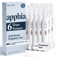 Apphia Health Early Detection Pregnancy Tests 15 Pack