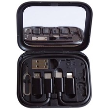 USB C to C Charging/Data Transfer Cable with Type C to Micro/iOS/USB A adapte...