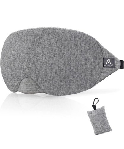 Mavogel Cotton Sleep Eye Mask - Updated Design Light Blocking Sleep Mask, Soft - Picture 1 of 6