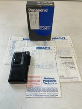 Panasonic RN-202 Microcassette Recorder mit Box und Zubehör