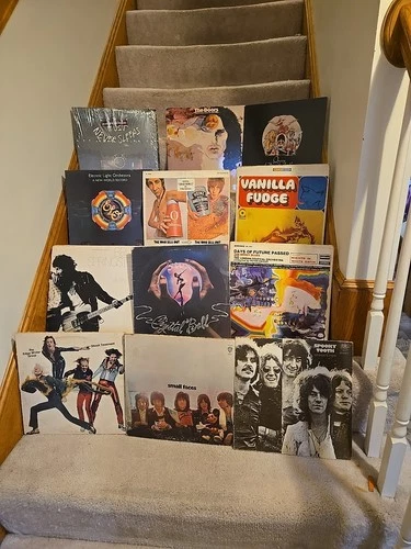 LOT 12 Classic Rock VINYL Albums  RECORDS-The who Winter Queen  Doors  Styx ++