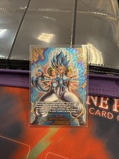 Marcador energético DBS Fusion World 2º aniversario Super Saiyan azul Gogeta E-126⭐️