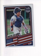 2026 Panini USA BASEBALL STARS & STRIPES PRIZM NATEO VICTORIO