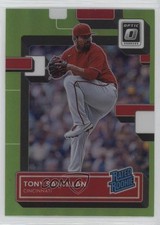 2022 Donruss Optic Rated Rookie Lime Green Prizm Antonio Santillan Tony #31 2k3