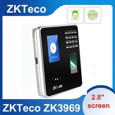 ZKTeco ZK3969 2.8  Face & Fingerprint Recognition Time Attendance Access Control