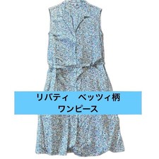 Liberty for UNIQLO Betsy Sleeveless Shirt Dress M New