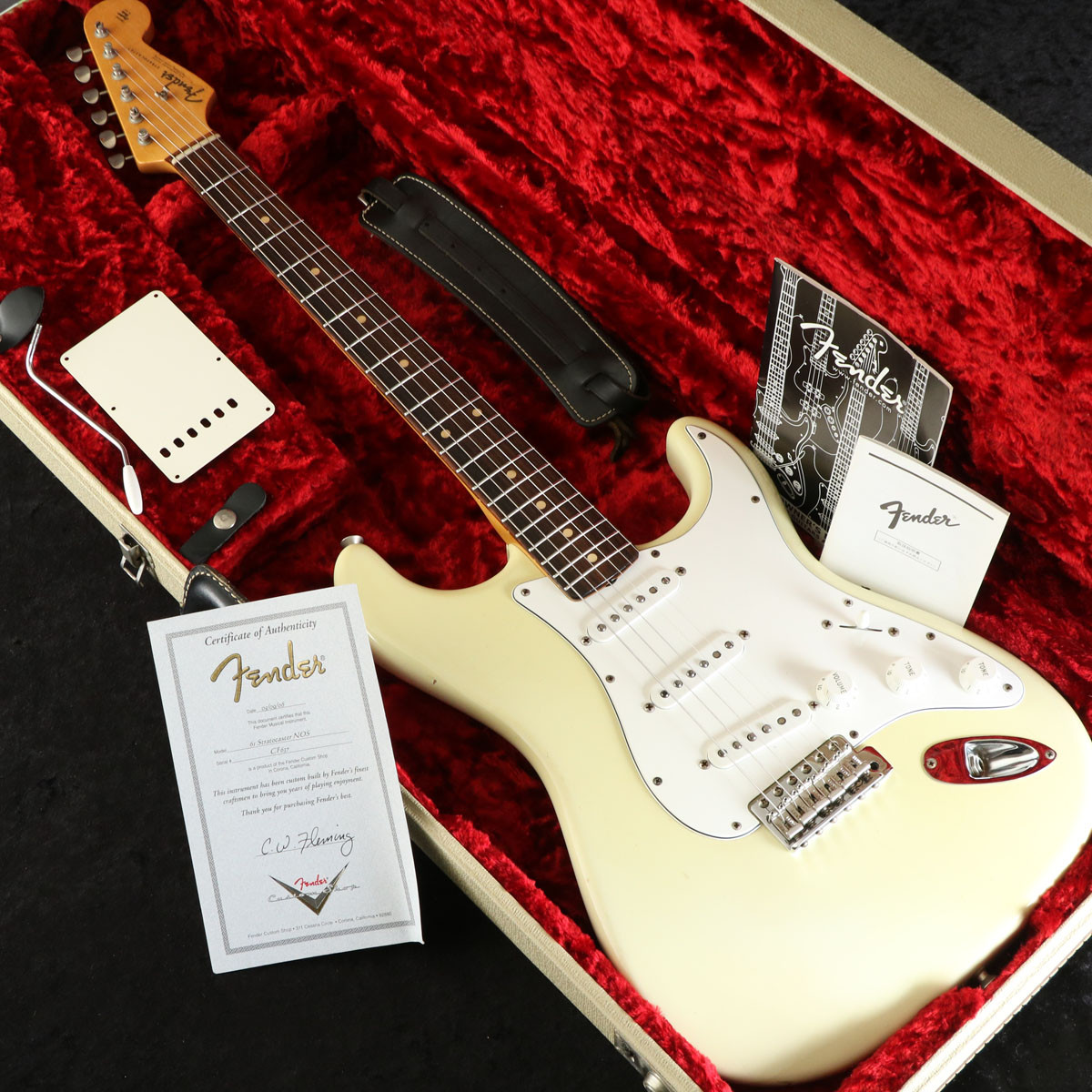 ギター 2006 Fender Custom ShopMBS Chris Fleming Used Fender Custom Shop / MBS 61 Stratocaster NOS Olympic
