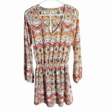 Show me your Mumu Rainey Bohemian Mini Dress La Quinta Women's S Resortwear
