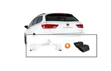 Remus OPF-Back Sportauspuff Seat Leon 3 ST Cupra 300 4drive, 2018-2020, Carbon